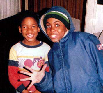 Deshawnte' and Santino!   My brothers that came later.